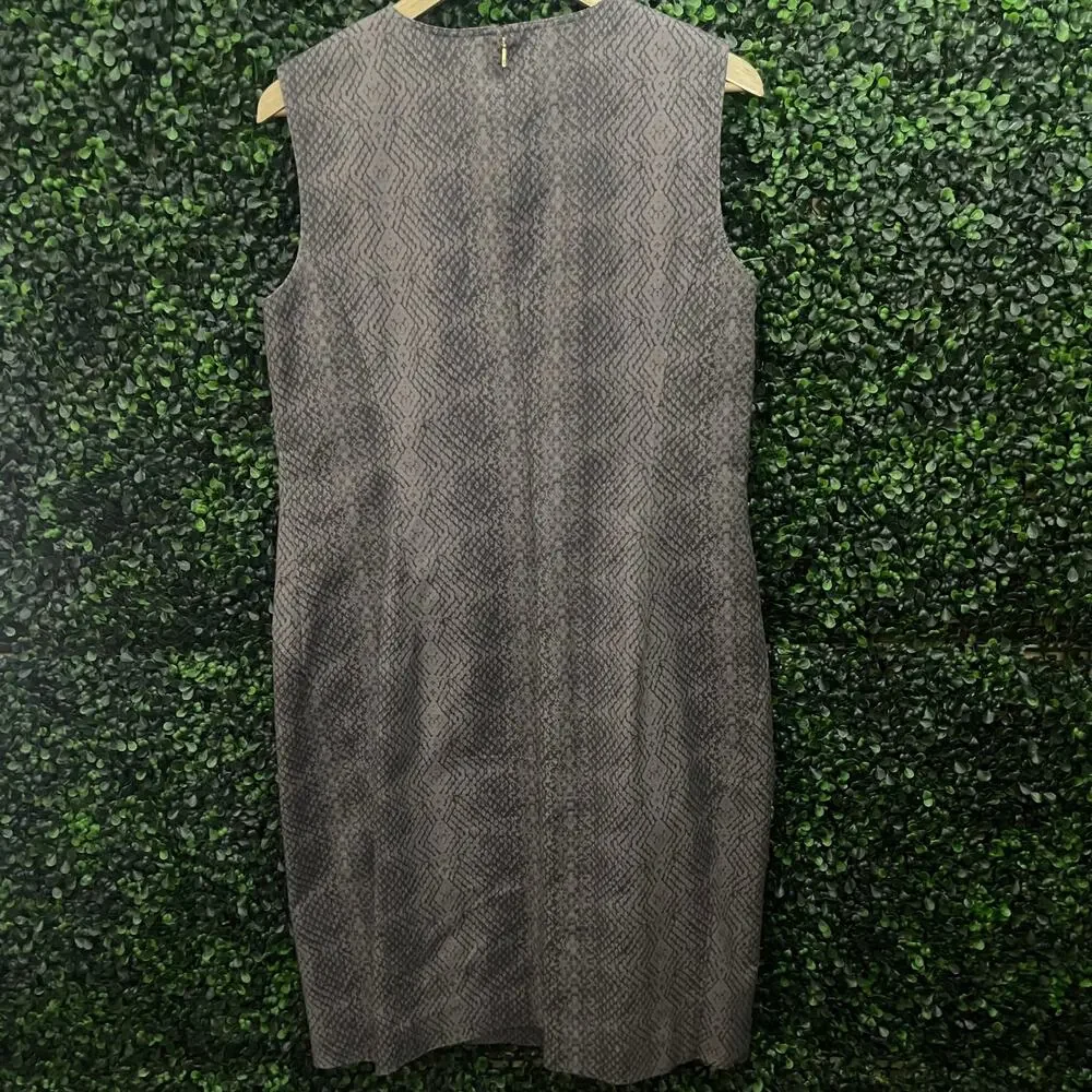 Donna Karan New York Dress, Sheath Snake Print, Women's Size 14 - Picture 3 of 8